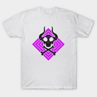horned skull T-Shirt
